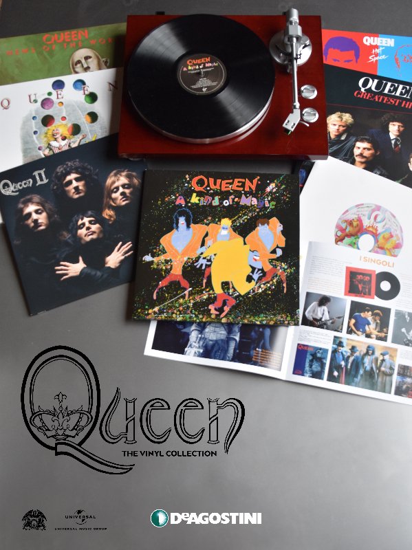 Disco in vinile autografato dai Queen -  Italia
