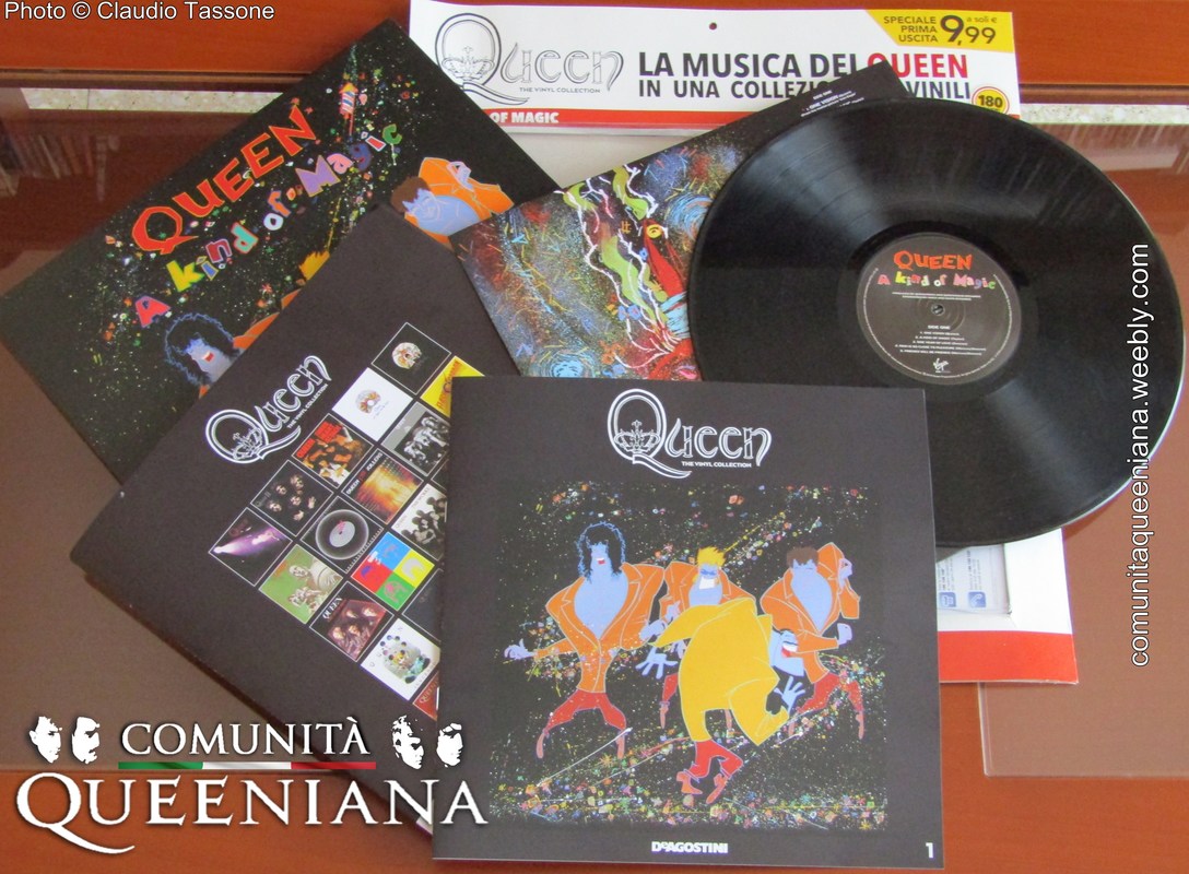 Disco in vinile autografato dai Queen -  Italia